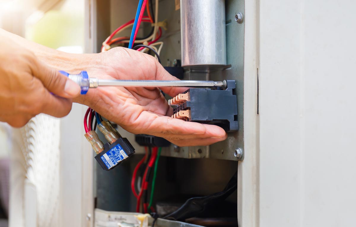 Furnace electrical component repair